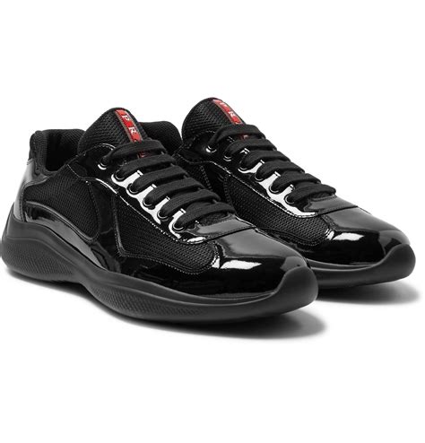 black prada sneakers